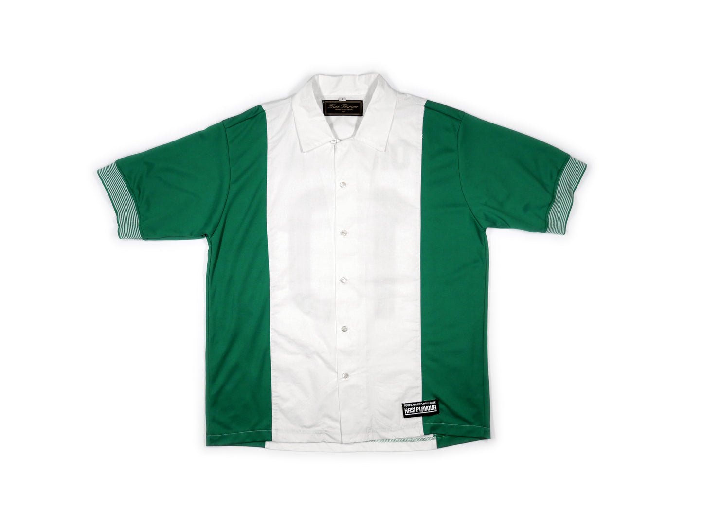 Kasi Flavour Okocha Shirt - Green/White