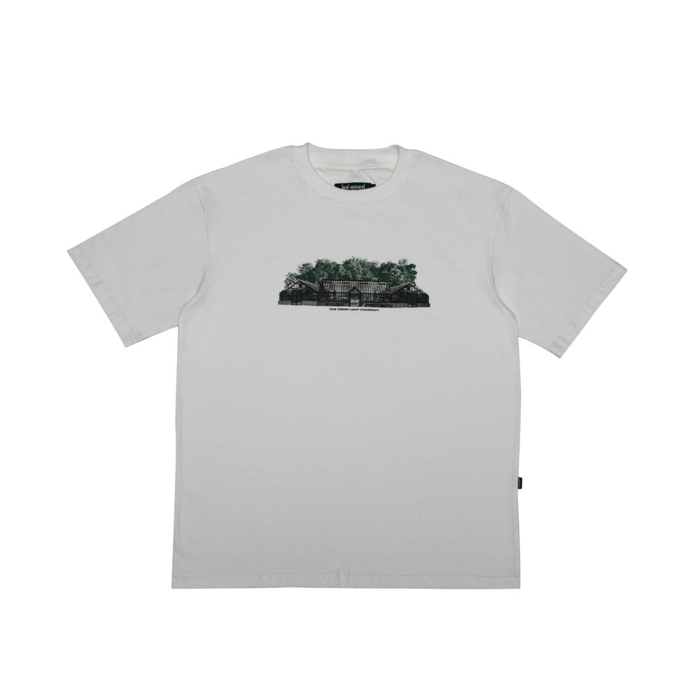 Leaf Apparel Green House  T-shirt - White