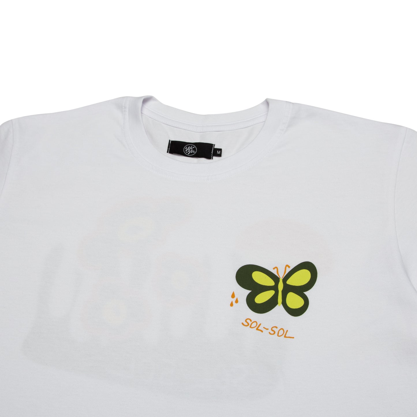 Sol Sol "Garden Butterfly" T-shirt - White