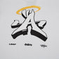 LEAF APPAREL X SHINJI AKHIRAH After Life Halo T-shirt - White