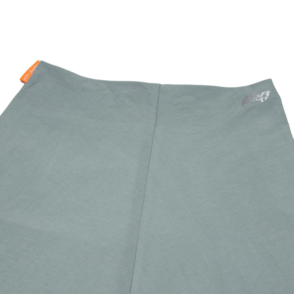 Asa Sadan Technical Wrap Skirt - Grey