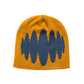 PPC SOUND powered by Spotify "Sound Wave" Skull Beanie - Yellow/ Blue