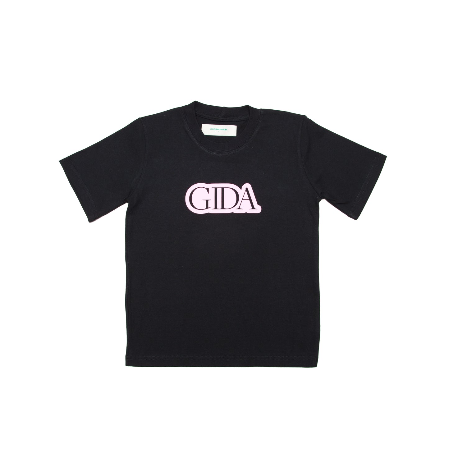 Gida "Pink" Baby T-shirt - Black